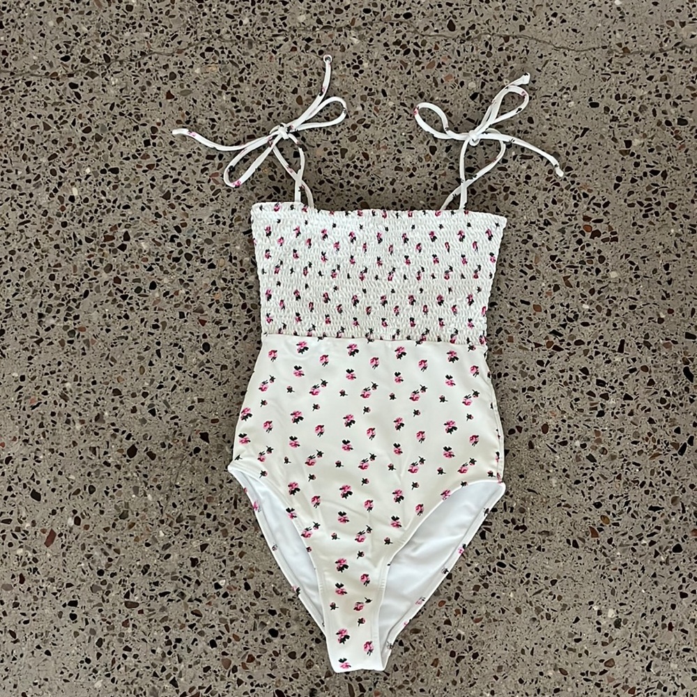 LPA xxs one piece flower swimsuit